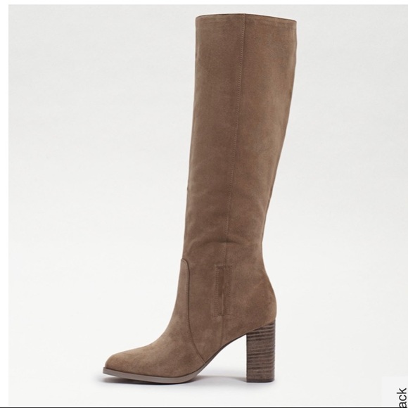 NIB Sam Edelman Oma Knee High Suede Boot fashion fall winter heels - Picture 5 of 6